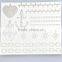 Custom shimmer tatts foil temporary tattoos flash gold waterproof metallic tattoos water transfer jewelry tattoos factory