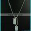 NEW Army Dog Tag 925 Sterling Silver Charm Pendant Necklace 24"
