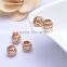 10*8mm Brass 14k gold plating bracelet gold filled beads