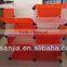 Stackable bins multifunction cabinet plastic storage boxes