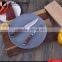 color wood casting handle stainless steel steak knife and fork