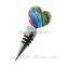 Heart Shape Murano Glass Red Wine Stopper