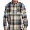 Mens Casual Plaid Flannel Shirts With Snaps OEM Service China Manufacturer