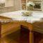 Fashional white marble top dining table set