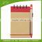 Brown Spiral Cardboard Cover Logo Notebook Wholesale