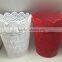 Hollow out mini plastic garbage bin mobile garbage bin
