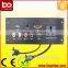Aluminum Drawing Panel Hotel Wall Mount Media Power Socket Plate With Bottom Box for Hotel AV Solutions