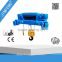 MD1 type pickup and carry steel wire rope electric capstan rope winch hoist with motorised i-beam trolley