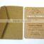 2015 handmake wood invitation card for wedding festival factory derect sale