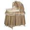 Mutifunction electric music baby swing bassinet