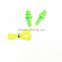 2015 Hot sale ce standard corded silicone hearing protecting earplugs