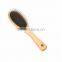 One Side Pet Brush with Wooden Handle