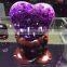 wholesale Nature rare amethyst geode heart