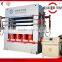 high precision short cycle door skin hydraulic hot press machine