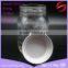 One pint fresh glass jar with metal screw top lid