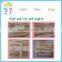 Factory sale manufacturer moblie wooden storage display rack for paper