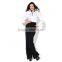 Pretty steps 2015 quality elegant womens beading collar cotton office wea shirt for OL
