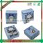 paper gift packaging box with clear PVC window