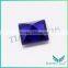 10x10mm 113# burma blue square step cut spinel loose stone