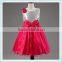 Latest Design High Quality Girls Dress Kids Party Wear Girls Prom Dress Western Ball Gowns Hot Pink Sequin Princess Dress