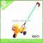 China wholesale hot item plastic cartoon toy Kangaroo hand push toy for kids