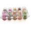 10 pc packs hot sale clear plastic macaron container