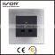2016 new design IVOR aluminum silver material Europe style illuminated socket