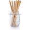 WY-192 High quality diameter 10-14mm long natural clean decorative bamboo drinking straws sale