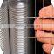 high quality galvanized 1x1 welded wire mesh