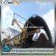 Large Span Steel Space Frame Coal Storage Shed