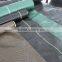 PP or PE plastic weed control mat with green line