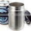 Double wall vacuum stainless Steel Beverage Can Insulator for 12 Ounce Can