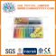Recyclable colorful gel crayon, promotional easily clean up non toxic silky crayon, wholesale twisted washable crayon