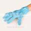 Household cleaning gloves, magic bristle gloves, rubber coated cotton glove