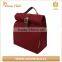 Roll up washable paper lunch bag real leather washable paper lunch bag