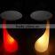 high top bar tables/led light bar table/led tables cocktail tables