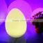 waterproof led PE material egg shape &hot sale ball light etc