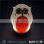 Promotional Lovely silicone owl shape bluetooth speaker with APP led lamp