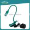 High quality rechargeable clip lamps led bedside flexible snake led reading lamp