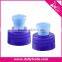 28mm Blue Plastic Push Pull Cap Pull Cover for Sport Water Bottle