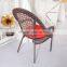 hilton hotel used wicker furniture round glass coffee table