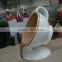 Indoor or outdoor fiberglass chair