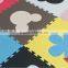 Bottom price non smell rainbow interlocking eva foam baby mat