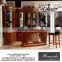 YB29 Bedroom furniture wooden dressers set drawer antique dressing table with mirror stool