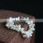 wholesale 7-8 mm white rice shape freshwater pearl bracelet