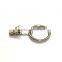 Wholesale Brushed Nickel Plating Iron Curtain Ring With Clip / Rod Ring With Clip Hanging / A Ring With A Clip