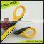 Colorful blade printing paper cutting scissor with safe cover