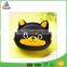 Promotional cartoon shape silicone coin bag food grade silicone coin wallet for kids