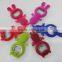 shark shaped cute silicone with stainless steel bottle opener