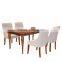 Dining Table Set Carbonne Europe Teak Wood
